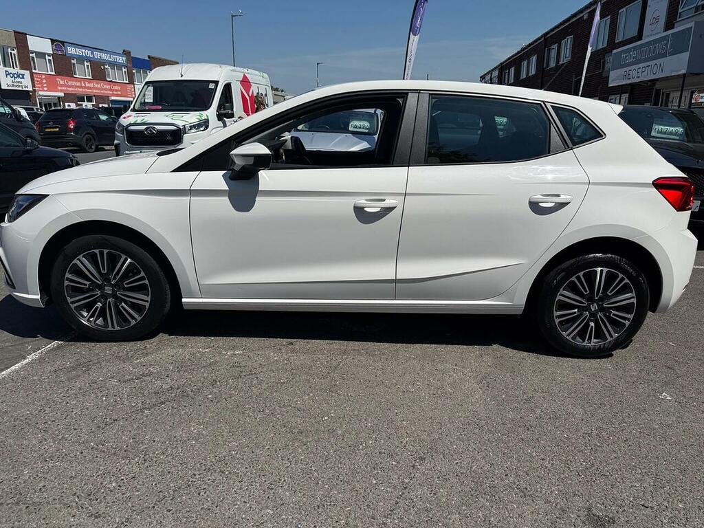Seat Ibiza 1.0 Tsi Se Technology Hatchback White #6
