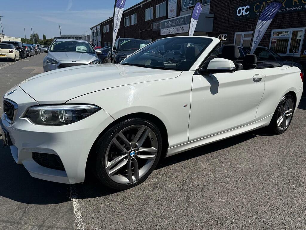 BMW 2 Series 1.5 218I M Sport Convertible Eur White #5