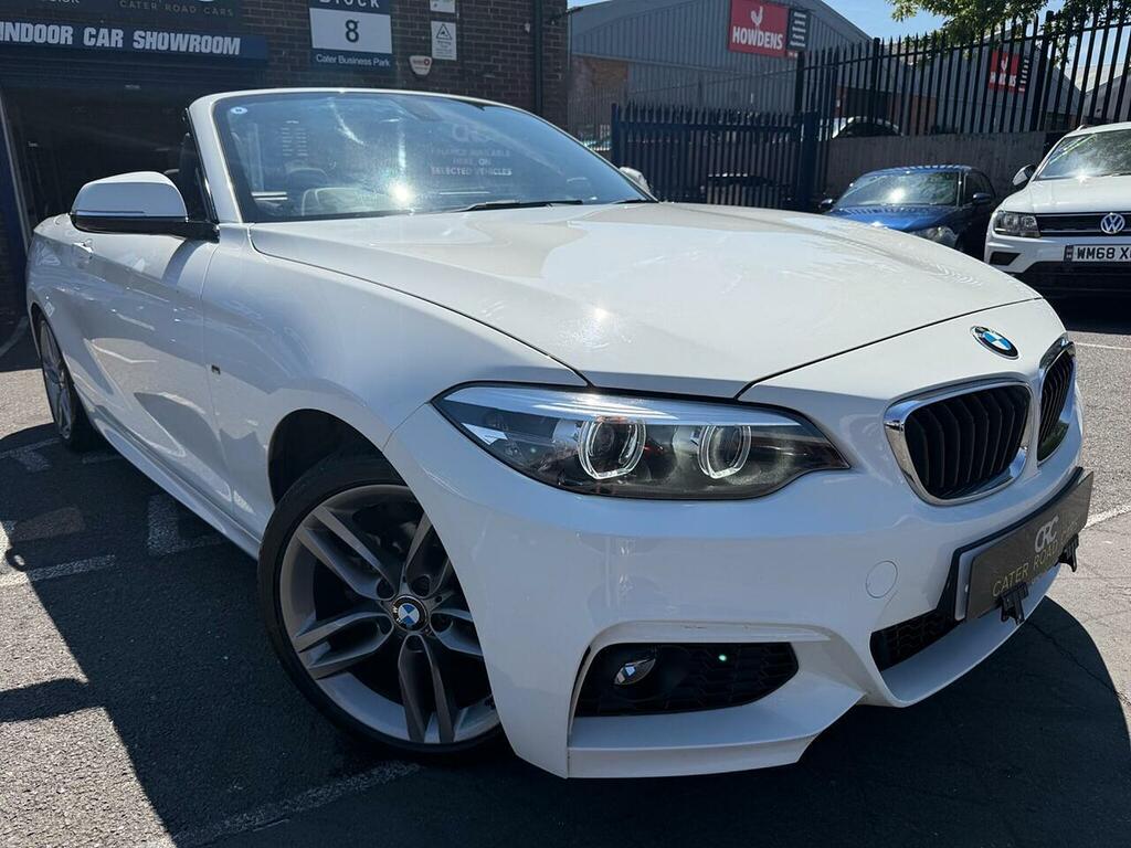 BMW 2 Series 1.5 218I M Sport Convertible Eur White