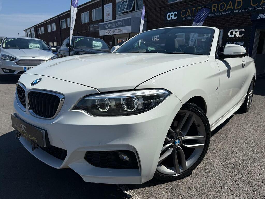 BMW 2 Series 1.5 218I M Sport Convertible Eur White #3