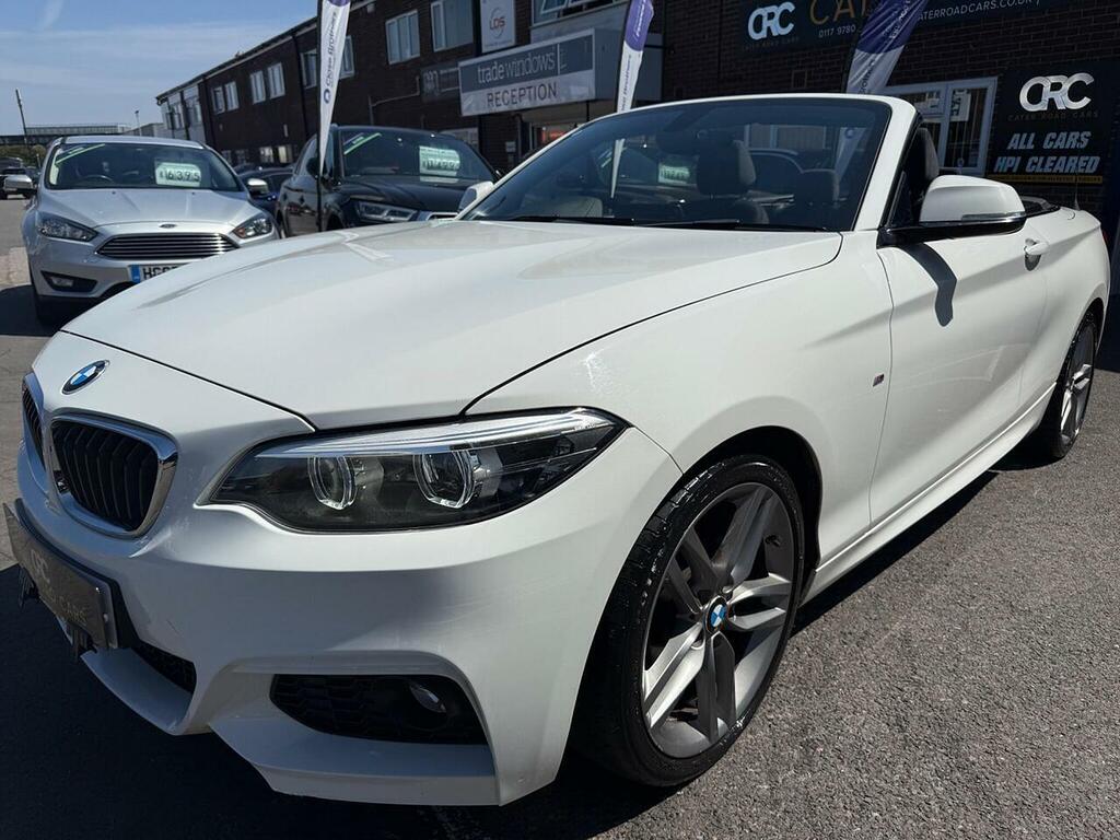 BMW 2 Series 1.5 218I M Sport Convertible Eur White #4