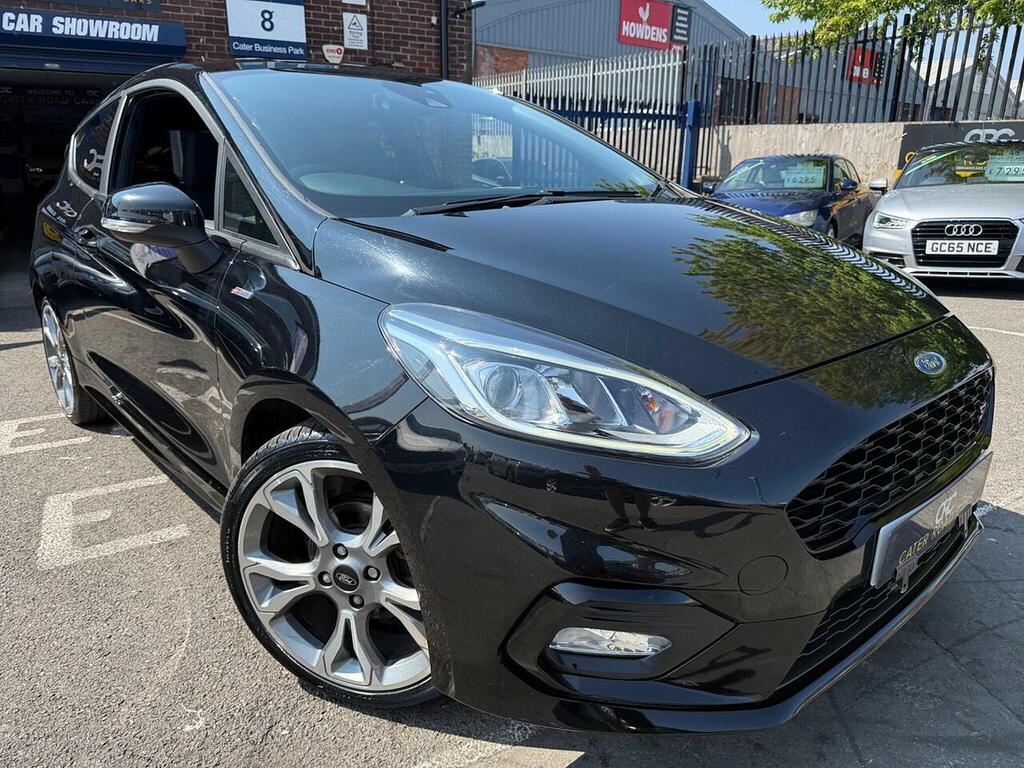 Ford Fiesta 1.0T Ecoboost St-line Hatchback Black
