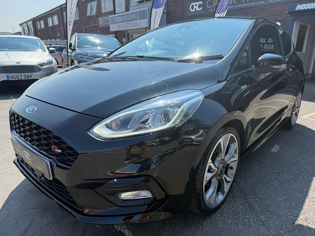 Ford Fiesta 1.0T Ecoboost St-line Hatchback EG18LWE Black #3