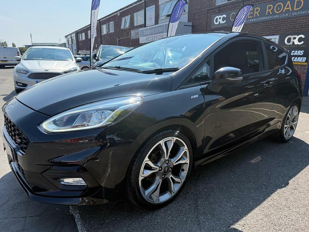 Ford Fiesta 1.0T Ecoboost St-line Hatchback EG18LWE Black #4