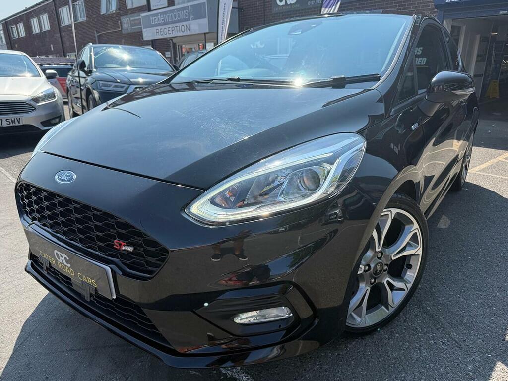 Ford Fiesta 1.0T Ecoboost St-line Hatchback EG18LWE Black #2