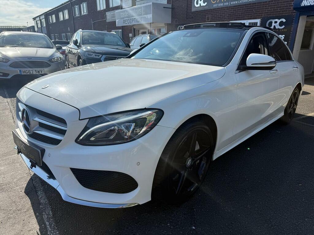 Mercedes-Benz C Class 2.1 C300dh Amg Line Premium Plus Saloon Dies WU65ECF White #4