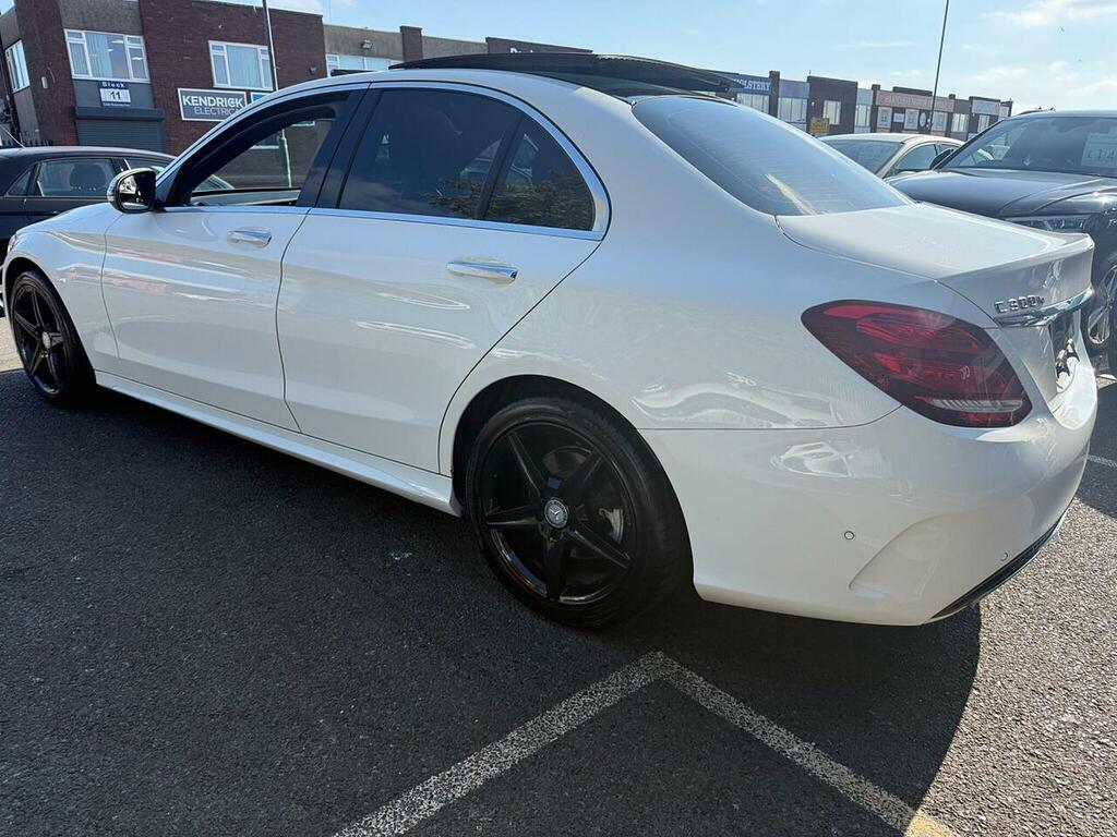 Mercedes-Benz C Class 2.1 C300dh Amg Line Premium Plus Saloon Dies WU65ECF White #6