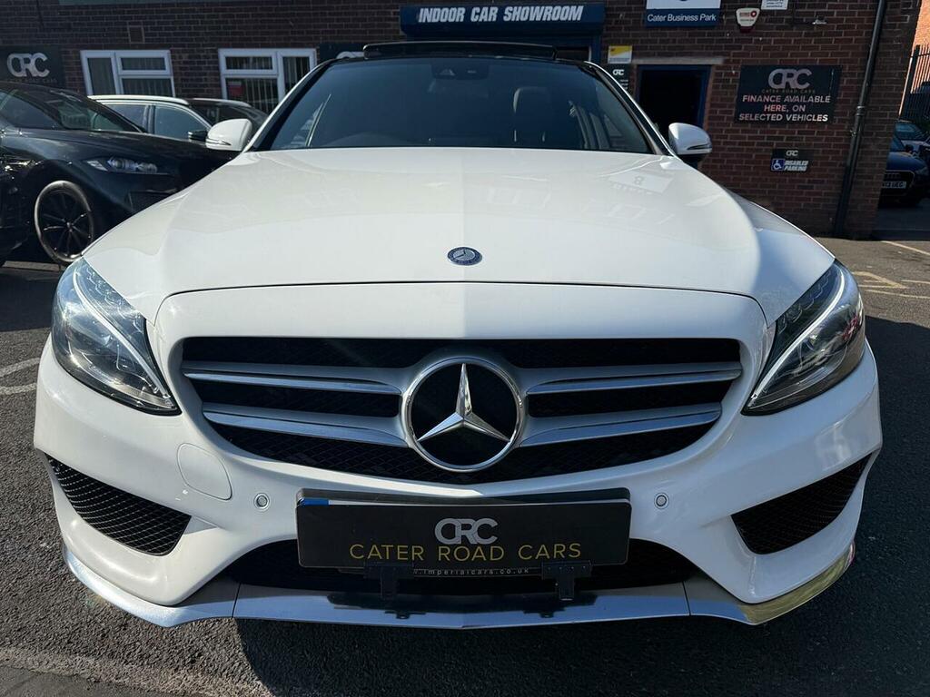 Mercedes-Benz C Class 2.1 C300dh Amg Line Premium Plus Saloon Dies WU65ECF White #2