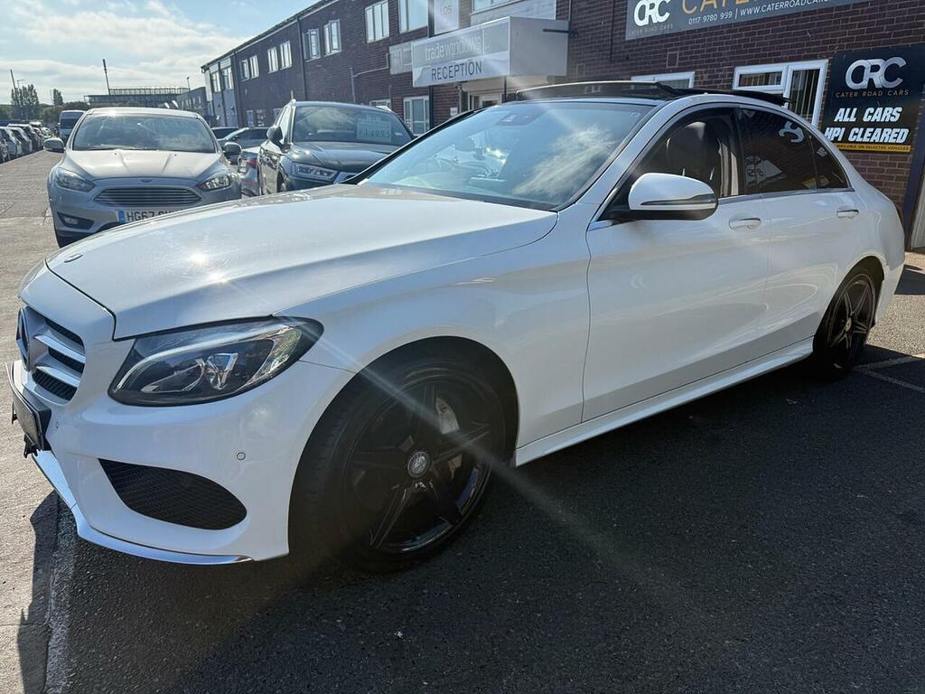 Mercedes-Benz C Class 2.1 C300dh Amg Line Premium Plus Saloon Dies WU65ECF White #5