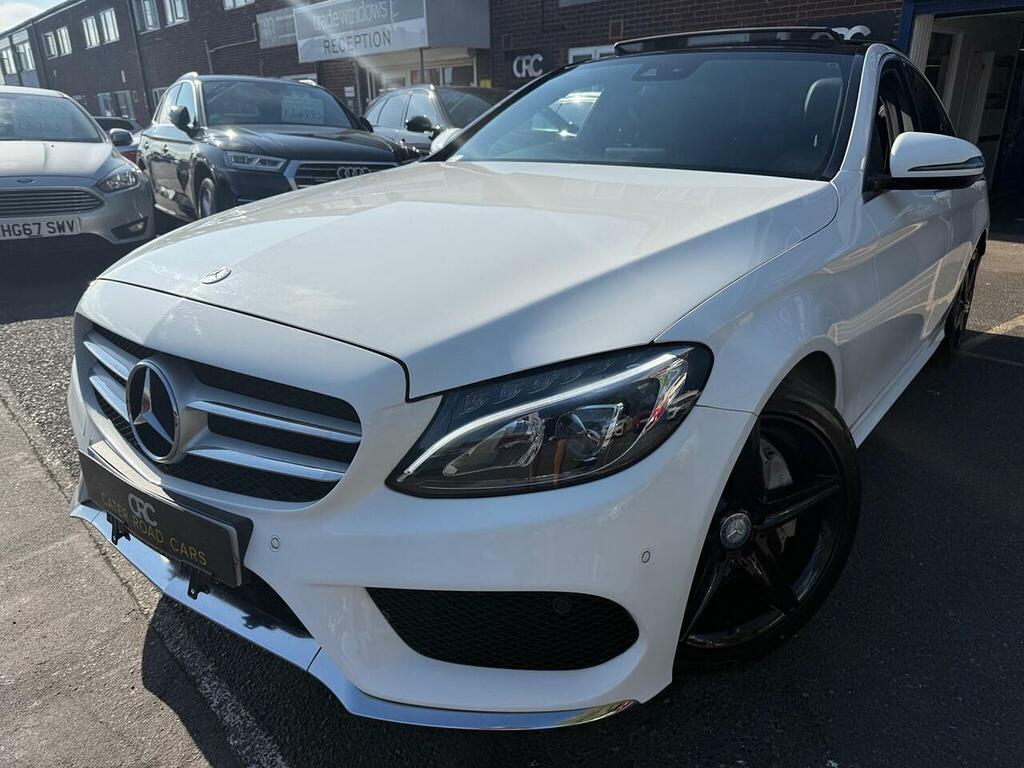 Mercedes-Benz C Class 2.1 C300dh Amg Line Premium Plus Saloon Dies WU65ECF White #3