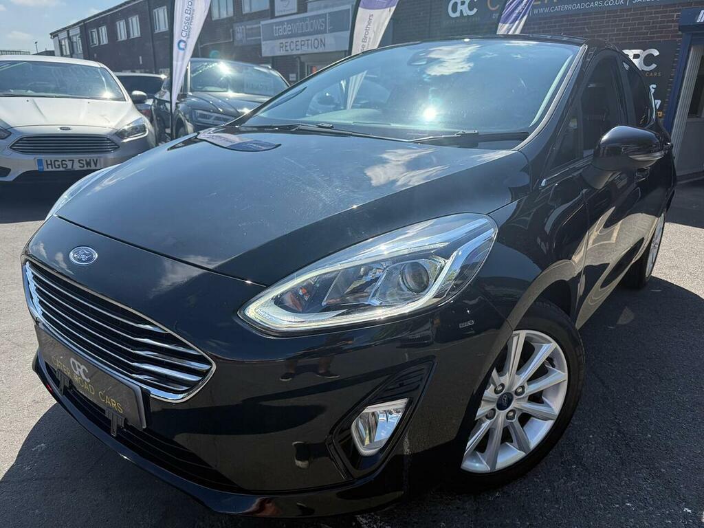 Ford Fiesta 1.0T Ecoboost Gpf Titanium Hatchback Ma Black #3