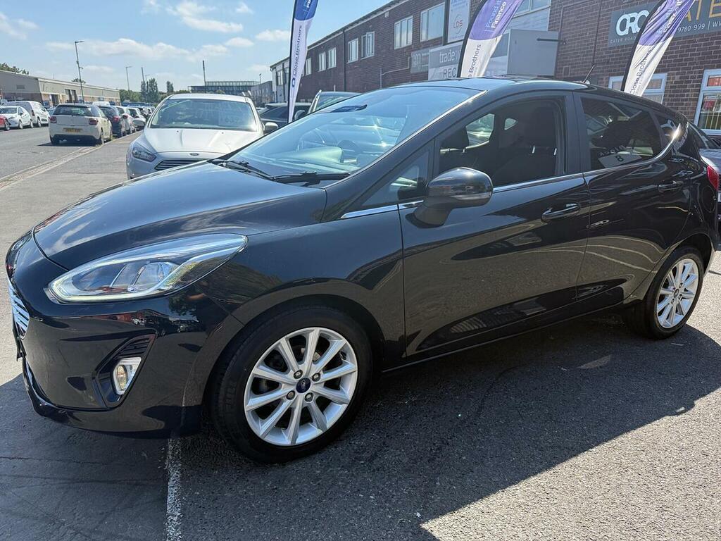 Ford Fiesta 1.0T Ecoboost Gpf Titanium Hatchback Ma Black #5