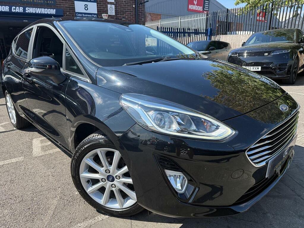 Ford Fiesta 1.0T Ecoboost Gpf Titanium Hatchback Ma Black