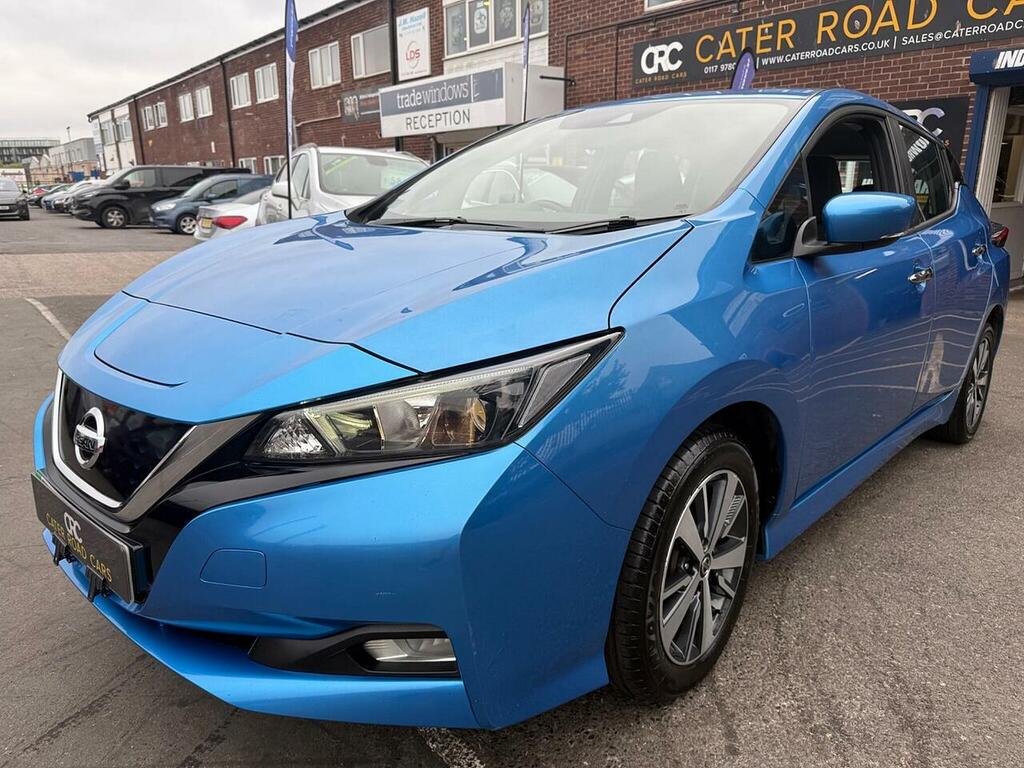 Nissan Leaf 40Kwh Acenta Hatchback 150 Ps Blue #4