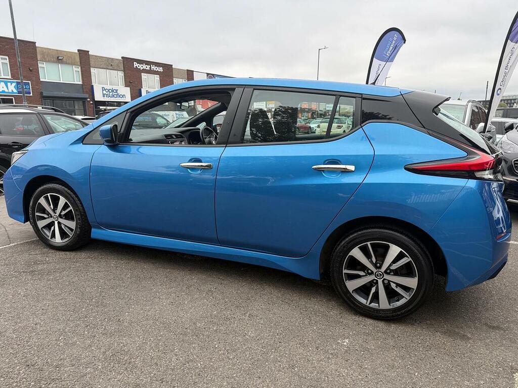 Nissan Leaf 40Kwh Acenta Hatchback 150 Ps Blue #5