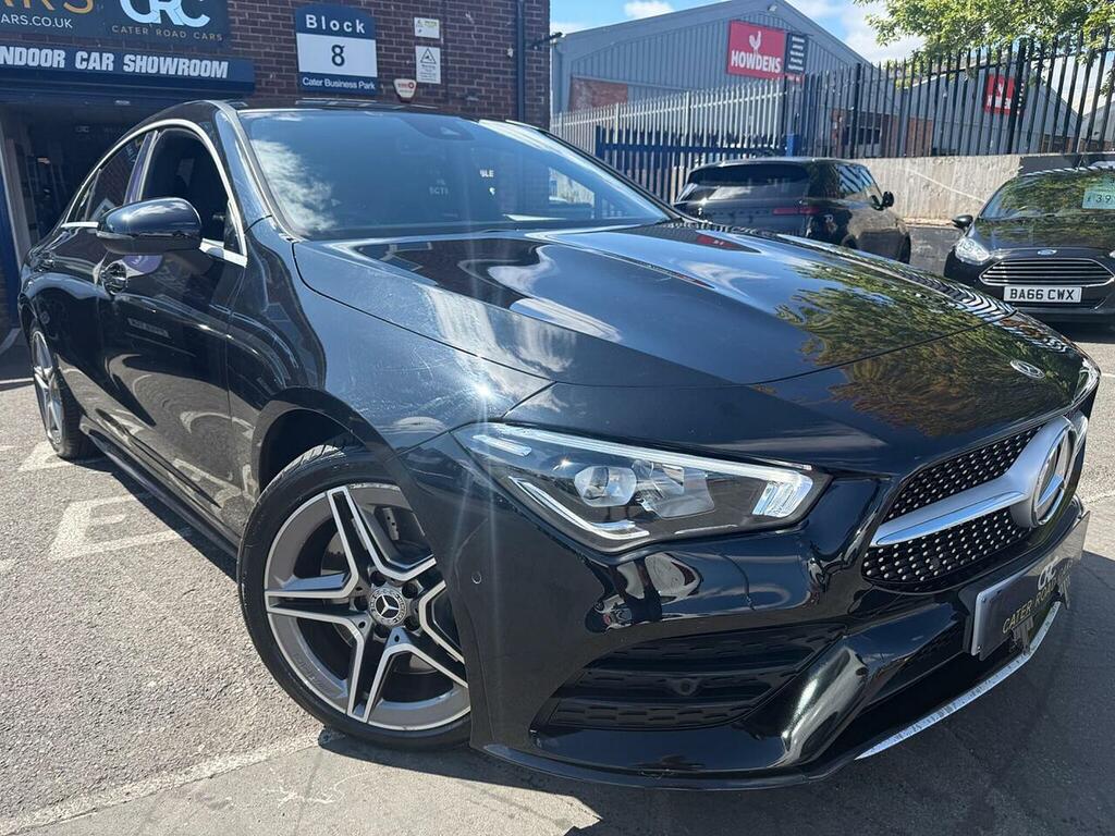 Mercedes-Benz CLA Class 2.0 Cla220 Amg Line Coupe 7G-dct Euro 6 Black