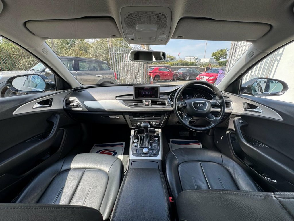 Audi A6 Saloon Black Black #18