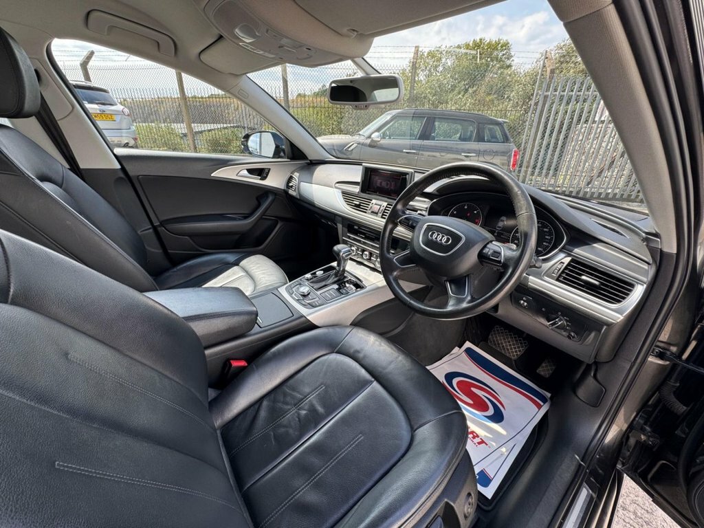 Audi A6 Saloon Black Black #35