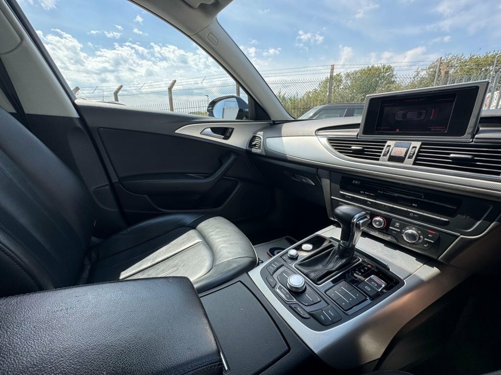 Audi A6 Saloon Black Black #37
