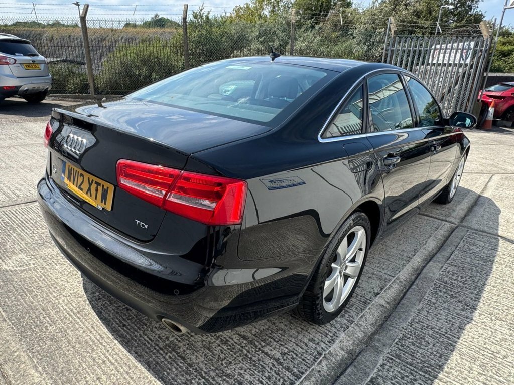 Audi A6 Saloon Black Black #7