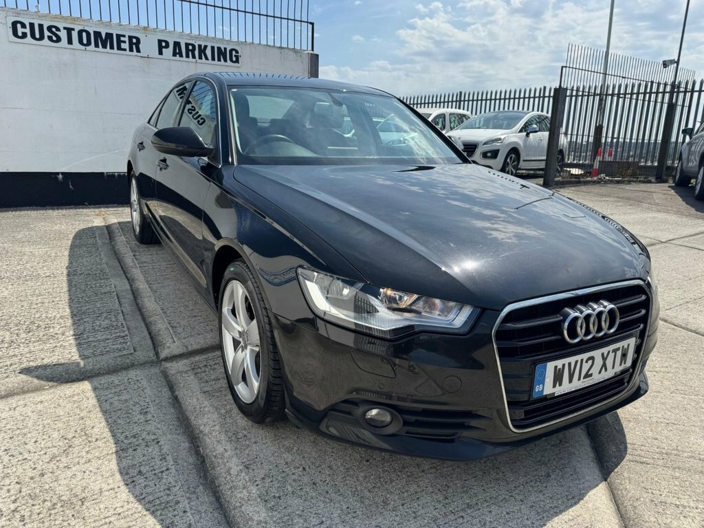 Audi A6 Saloon Black Black #9