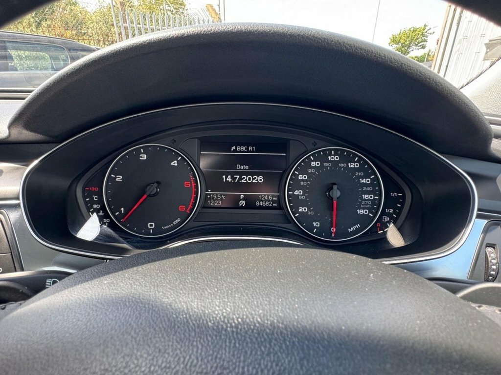 Audi A6 Saloon Black Black #55