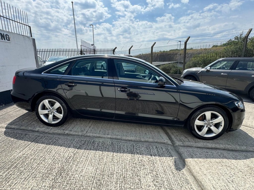 Audi A6 Saloon Black Black #8