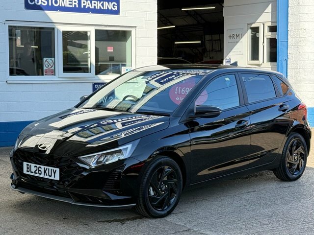 Hyundai I20 T-gdi Black Line Hatchback Black