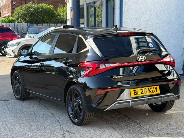 Hyundai I20 T-gdi Black Line Hatchback BL26KUY Black #4