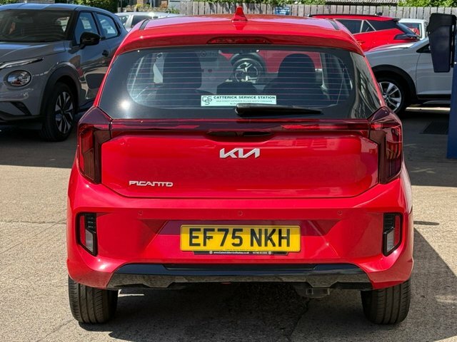 Kia Picanto Pure Hatchback EF75NKH Red #5