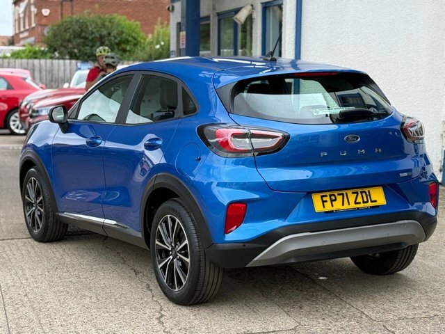Ford Puma 1.0T Ecoboost Mhev Titanium Suv Blue #4