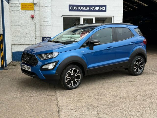 Ford Ecosport Ecoboost Active Suv Blue