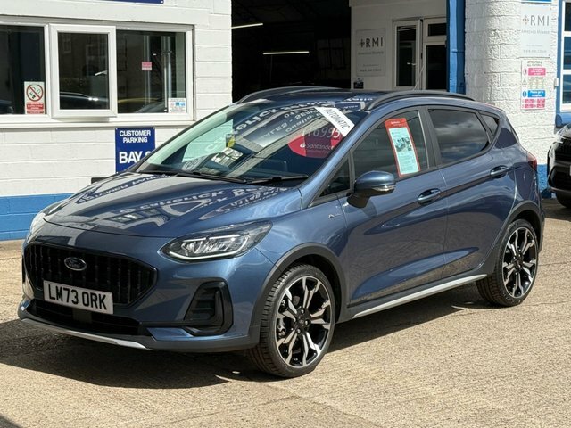 Ford Fiesta Ecoboost Mhev Active X Blue