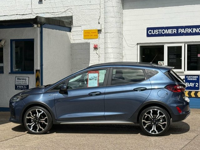 Ford Fiesta Ecoboost Mhev Active X Blue #3