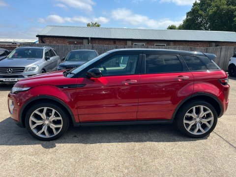 Land Rover Range Rover Evoque 2.2 Sd4 MX64JYN Red #5