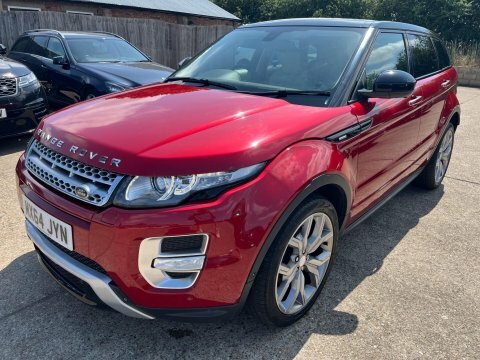 Land Rover Range Rover Evoque 2.2 Sd4 MX64JYN Red #3