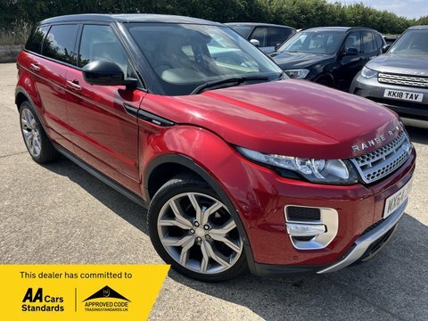Land Rover Range Rover Evoque 2.2 Sd4 Red