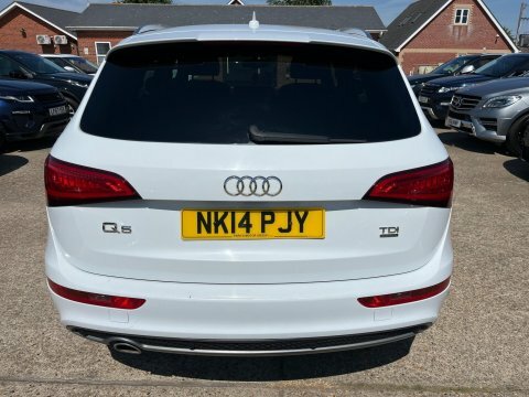 Audi Q5 2.0 Tdi S NK14PJY White #6