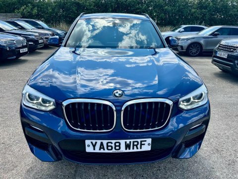 BMW X3 2.0 20D M YA68WRF Blue #3