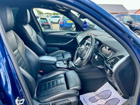 BMW X3 2.0 20D M YA68WRF Blue #4
