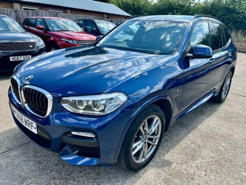BMW X3 2.0 20D M YA68WRF Blue #6