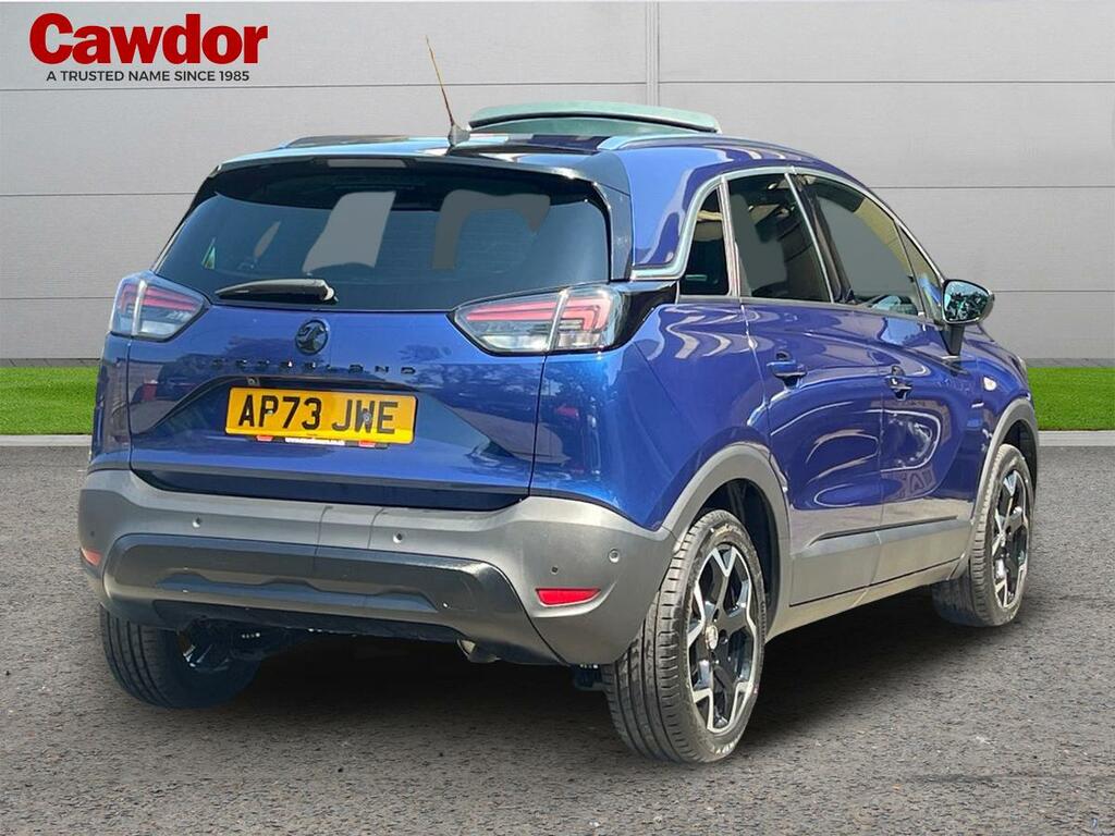 Vauxhall Crossland Ultimate Turbo AP73JWE Blue #4