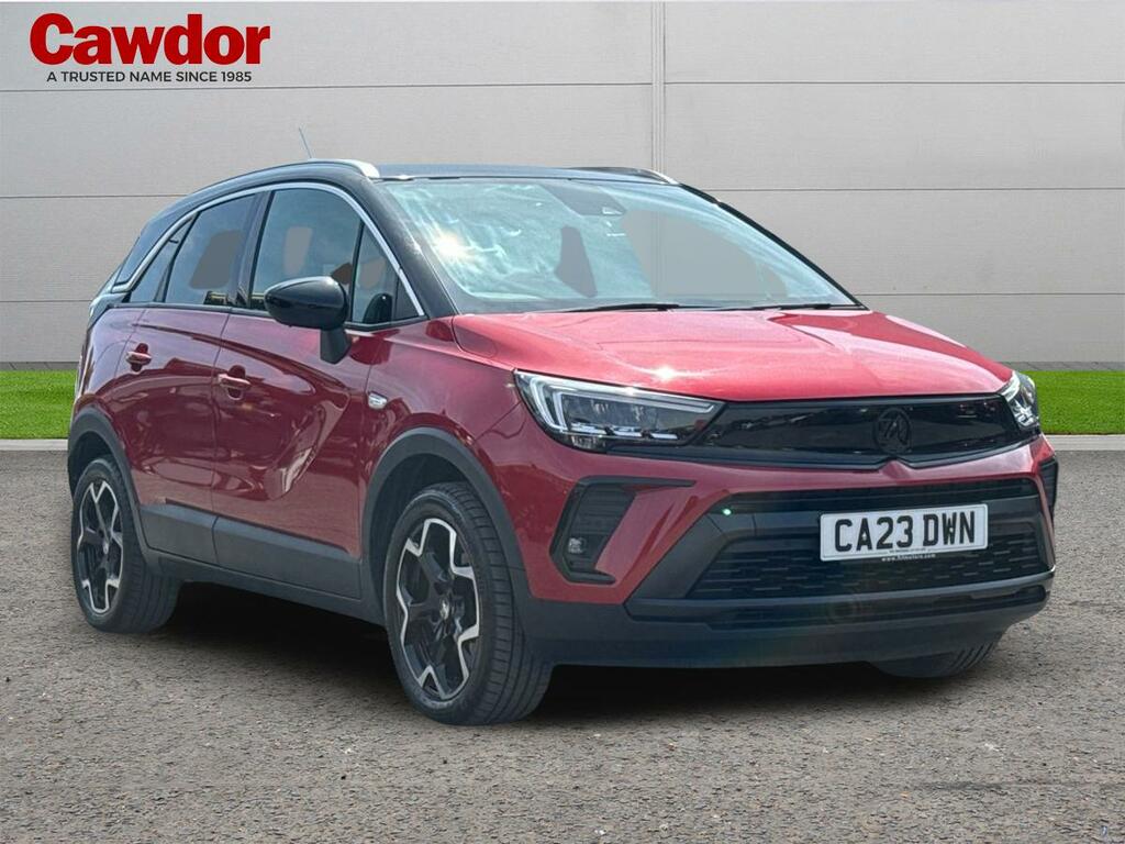 Vauxhall Crossland Ultimate Turbo Red