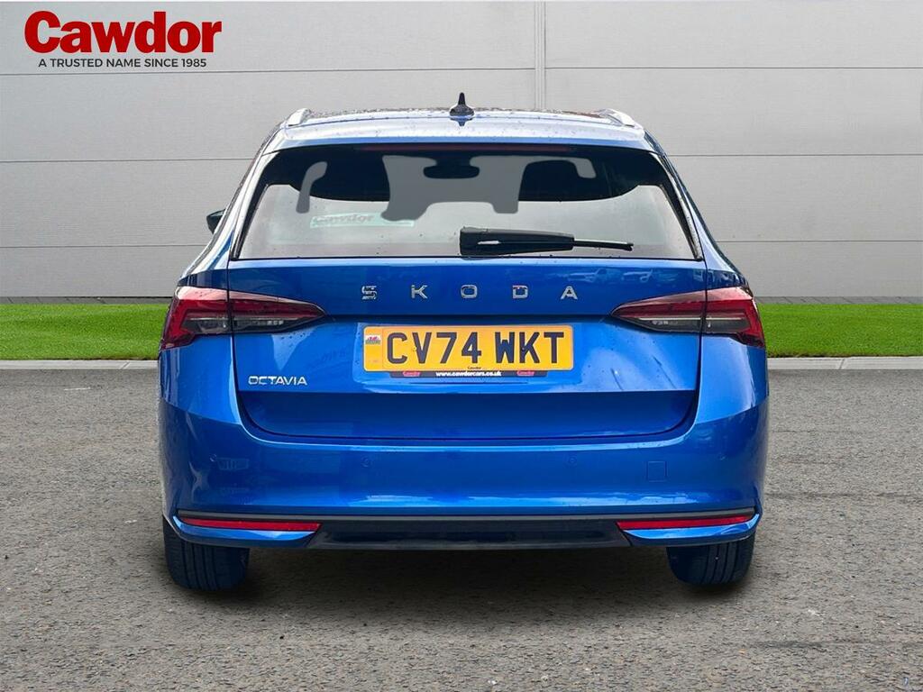 Skoda Octavia Se L Tdi S-a CV74WKT Blue #4