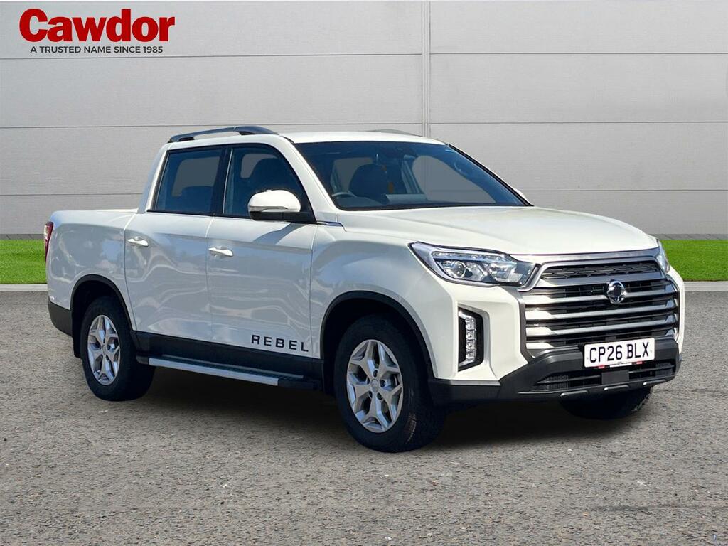 SsangYong Musso Double Cab Pick Up 2.2 199Hp Rebeldouble Cab White