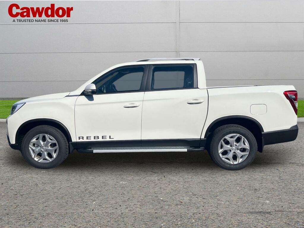 SsangYong Musso Double Cab Pick Up 2.2 199Hp Rebeldouble Cab White #6