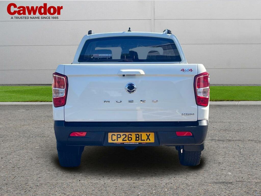 SsangYong Musso Double Cab Pick Up 2.2 199Hp Rebeldouble Cab White #4