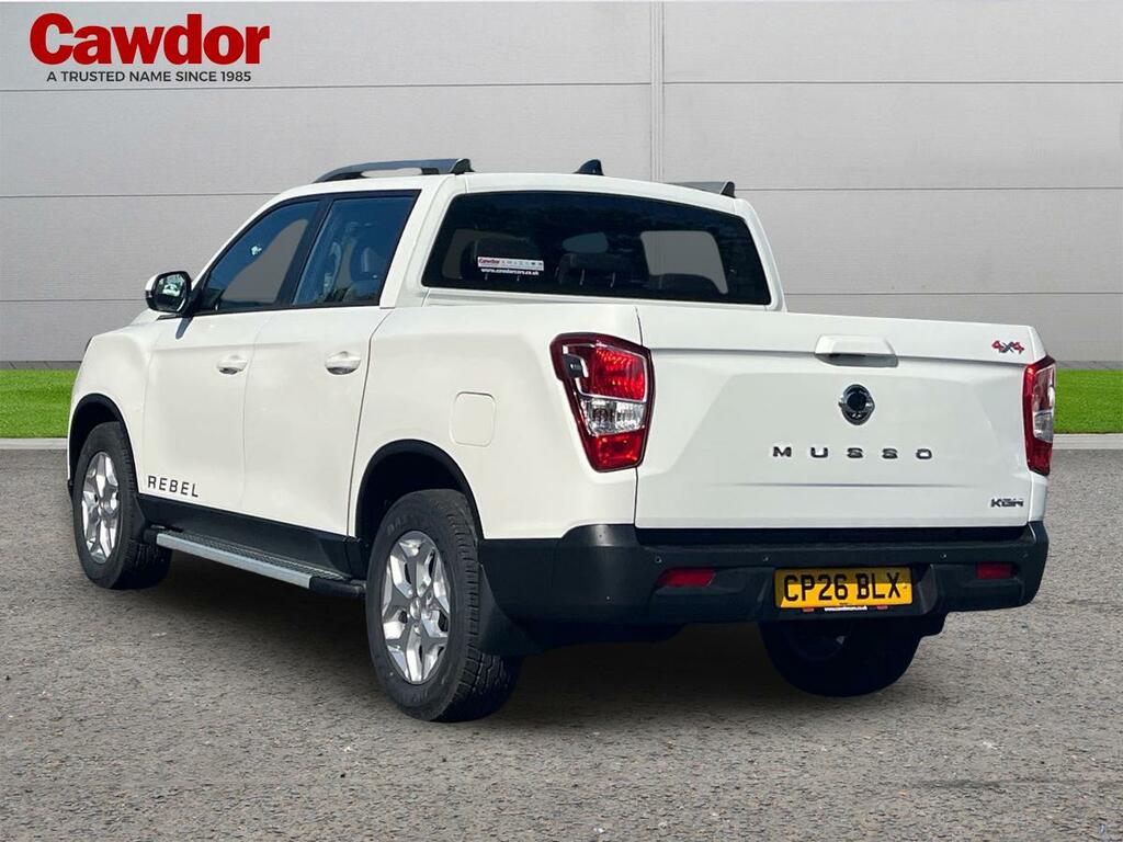 SsangYong Musso Double Cab Pick Up 2.2 199Hp Rebeldouble Cab White #5