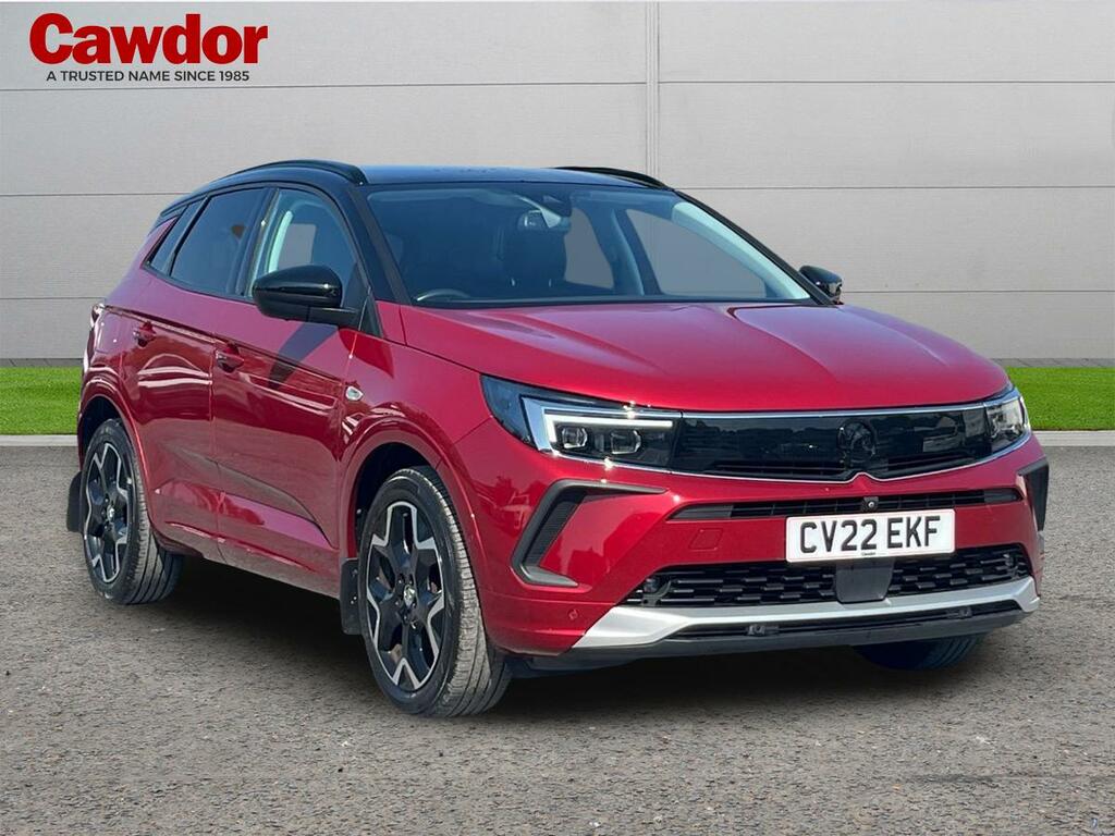 Vauxhall Grandland 1.2T 130Ps Ultimate Au Red