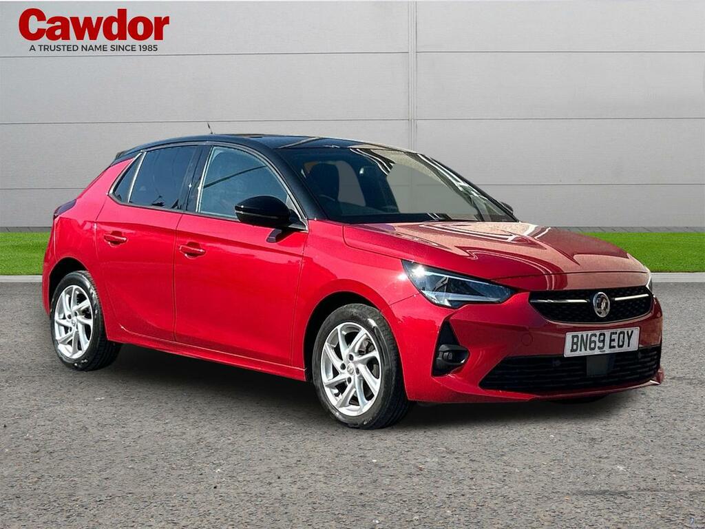 Vauxhall Corsa Sri Nav Premium Tur BN69EOY Red